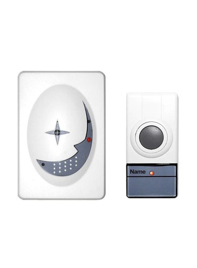 Buy Wireless Doorbell  Digital Doorbell Home Safety Doorchime with Loudly Voice sound easy install in UAE