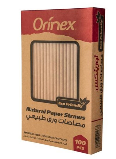 Buy Paper Straws 100 Pieces in Saudi Arabia