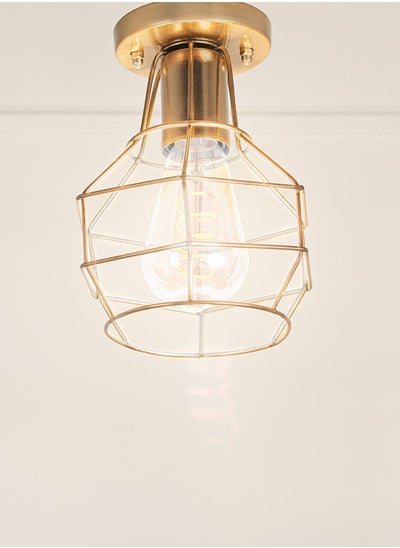 Buy Bomb fit ceiling lamp - Gold in Egypt