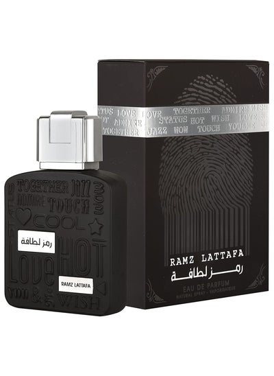 Buy Lattafa Ramz Silver EDP For Men 100ml in Egypt