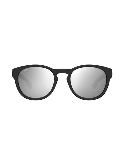 Buy Men Round Sunglasses BOSS 1452/S MT BLKBUR 54 Lens Size : 54 mm in UAE