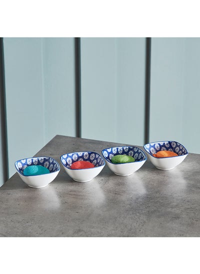 Buy 4-Piece Nova Bowl Set 8.5 x 4 x 8.5 cm in UAE