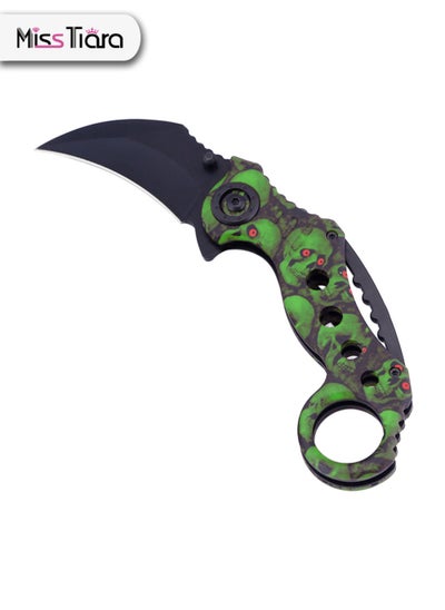 اشتري Outdoor Counter Strike Tactical Camping Game Folding Claw Knife في الامارات