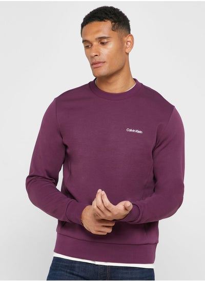 Buy Logo Crew Neck Sweatshirt in Saudi Arabia