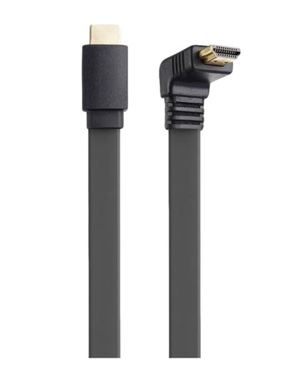 اشتري Keendex KX 2995 HDMI Cable with one side 90 Degree Angle, 1.5 Meters - Black في مصر