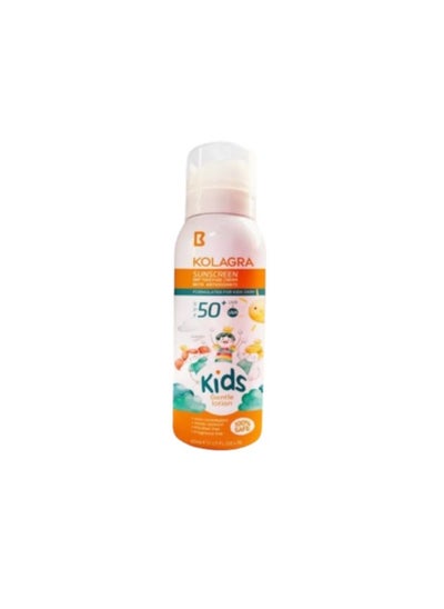 Buy Sunscreen Lotion Spray SPF50+ for kids & Baby - 120ml in Egypt