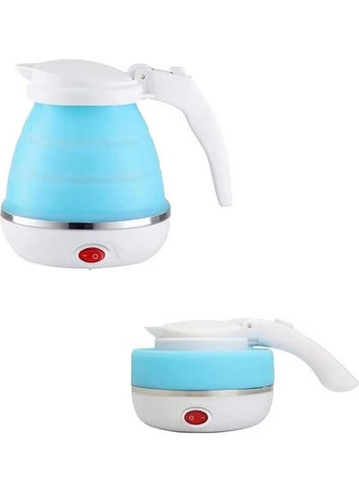 Buy Foldable Travel Electric Kettle 750 ml 1000 W ‎FK-750 Multicolour in Egypt