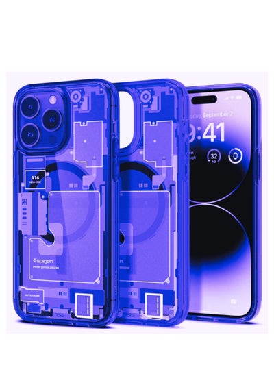 اشتري Spigen Ultra Hybrid (MagFit) designed for iPhone 14 Pro case cover compatible with MagSafe - Zero One في الامارات