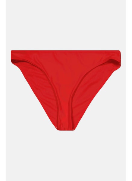 اشتري Women Pull On Bikini Bottom, Red في الامارات