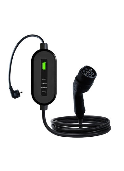 Buy Portable Electric Car Charger For All Types Of Cars That Charge With Electricity 3.5 kW–16A 250V–5M /LKJ10 in Egypt