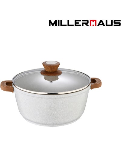 Buy CASSEROLE Ø30X12.5CM CAST ALU INDUCTION WITH LID in UAE