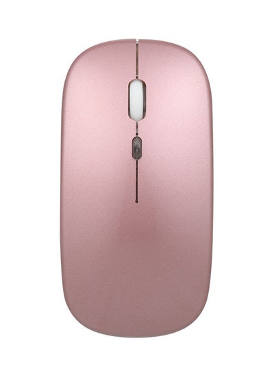 Buy Wireless Slim Rechargeable Mouse Rose Gold in UAE