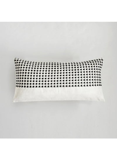 Buy 30x60 Skjg Pearl Faux Leather Cushion - Ecc119 in UAE