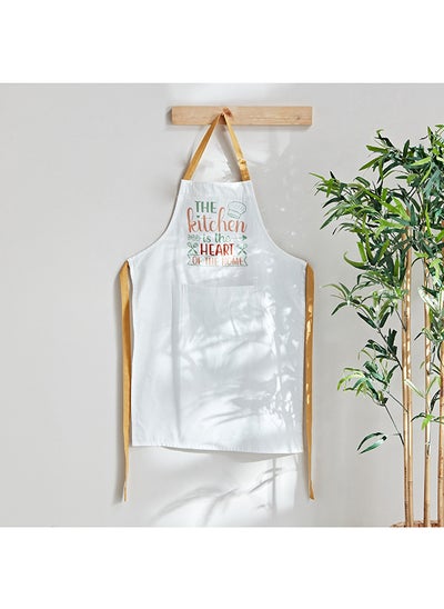 Buy Zest Heart of Home Print Apron 90 x 60 cm in UAE