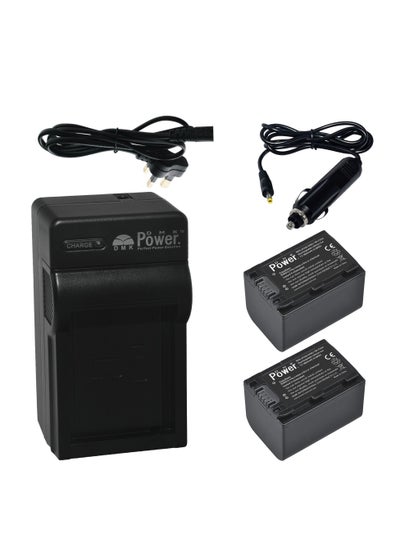 Buy DMK Power 2x NP-FH70 7.2V / 1800mAh Rechargeable Replacement Battery and 1x TC600C Battery Charger Compatible with Sony Cameras in UAE