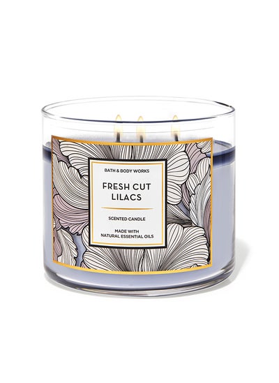 Buy Fresh Cut Lilacs 3-Wick Candle in Saudi Arabia