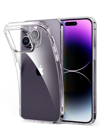 Buy Iphone 14 Pro Transparent And High-quality Case Fully Protection - Transparent in Egypt