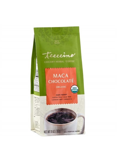 اشتري Maca Chocolaté Chicory Coffee Alternative - Ground Herbal Coffee That's Prebiotic, Caffeine Free & Acid Free, Dark Roast, 11 Ounce في الامارات