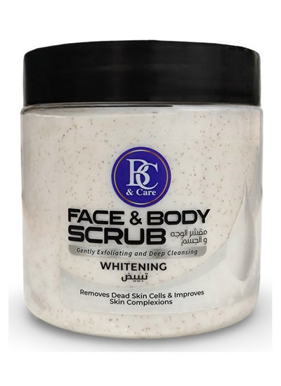 Buy Whitening Face & Body Scrub: Gentle Exfoliation and Deep Cleansing, Enhances Skin Complexion - 500ml in UAE