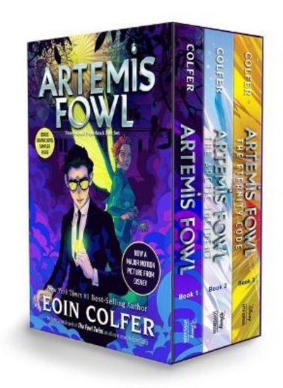 اشتري Artemis Fowl 3-Book Paperback Boxed Set Colfer Eoin في الامارات