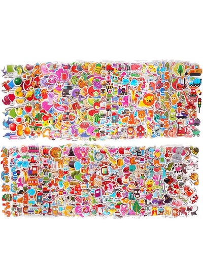 اشتري 1800+(36 Sheets) 3D Puffy Stickers for Kids & Toddlers Variety Pack في الامارات