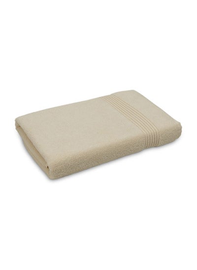 اشتري Just Home Bath Sheet, Natural - 350 GSM, 90x150 cm في الامارات