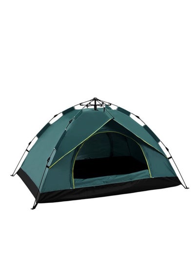 اشتري Popup Tent For Camping Picnic Hydraulic Tent Double Layer Water Proof With Carry Bag في الامارات