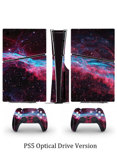 Buy PS5 Slim Optical Drive Version Sticker, Sony PS5 Slim Console Controller Skins Set, Skin Wrap Decal Sticker PS5 Slim Optical Drive Version, Protective Film Sticker for Nebula, Vinyl Cover Sticker in Saudi Arabia