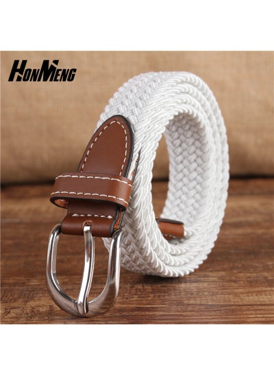 Buy 2.5cm Elastic Canvas Belt UnisexC12 C12 in UAE