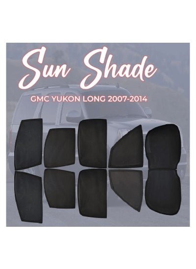 Buy GMC YUKON LONG 2007-2014 High-Quality Car Sunshade All Side Sunshade UV and Heat Protection Front Back Sides Sun Shades in Saudi Arabia