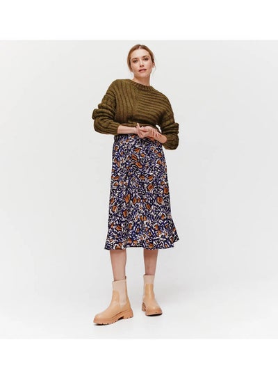 Buy Patterned Midi Skirt in Egypt
