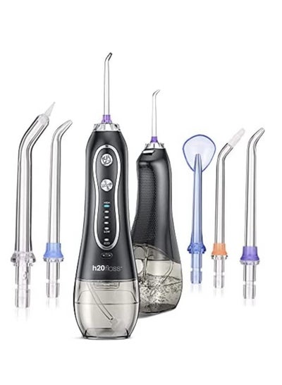 Buy Cordless Rechargeable Oral Irrigator with 5 Adjustable Modes (300ml) in UAE