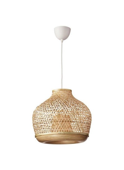 Buy Pendant Lamp Bamboo Handmade 45 Cm in Saudi Arabia