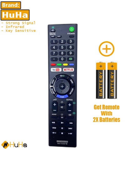 اشتري RMT TX300P TV Remote Control for Sony KD 55X7000F/ 55X7000G/ 60X6700E/ 65X7000E/ 65X7000F/ 65X7000G/ 70X6700E, KDL 32W660E, KDL 40W660E, KDL 43W660F, KDL 49W660E, KDL 50W660F في الامارات