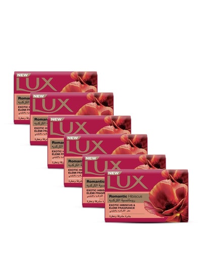 Buy Romantic Hibiscus Soap 170gm Pack of 6 in UAE