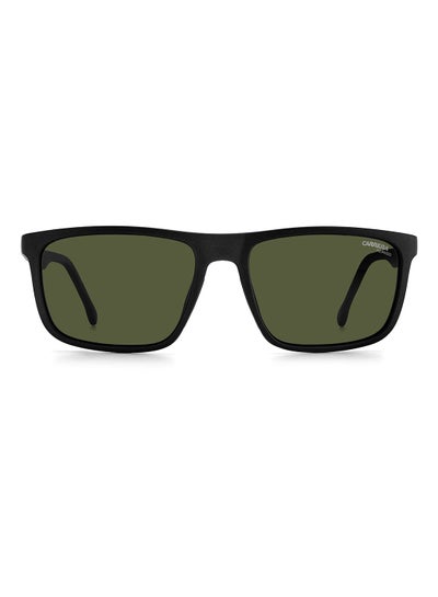 Buy Men's Rectangular / Square Sunglasses CARRERA 8047/S  BLCKGREEN 58 in UAE