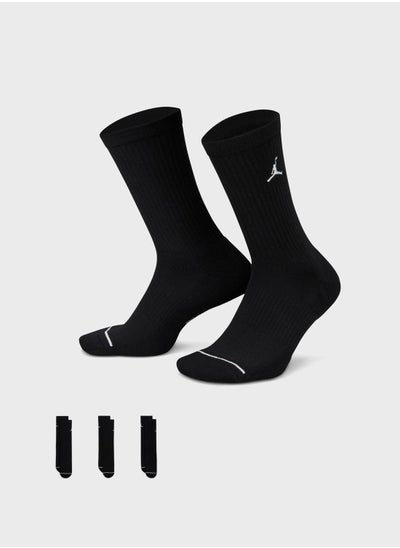 Buy 3 Pack Everyday Cush Poly Crew Socks in Saudi Arabia