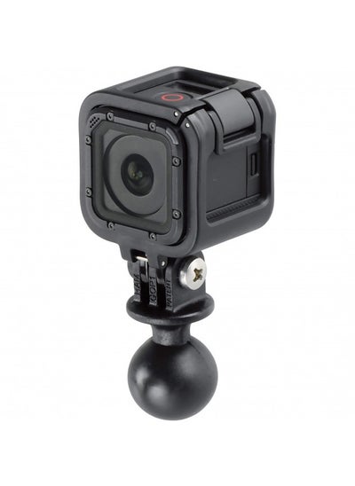 Buy Ram Mounts Rap-B-202U-Gop1 Action Camera Universal Ball Adapter With B Size 1" Ball in UAE