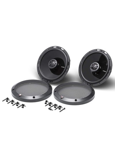 Buy Rockford Fosgate P1650 Punch 6.5" 2-Way Coaxial Full Range Speaker - Black in UAE