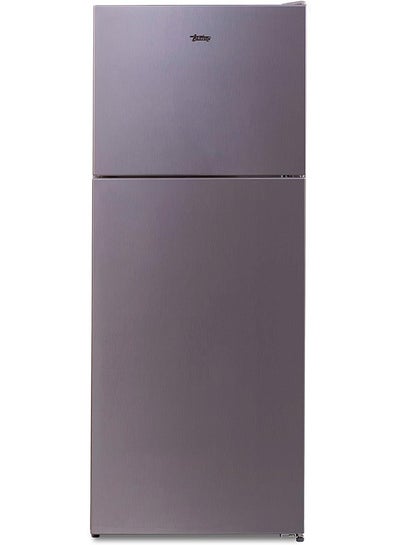 Buy Terim 530 Liters Top Mount Refrigerator with No Frost Technology Chill Zone & Door Alarm Made in Turkey Silver Inox, TERR530VS in UAE