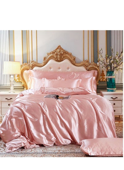 اشتري Silk bedsheets bedding set في السعودية