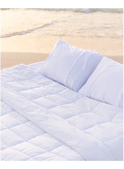 Buy Hotel poly down summer duvet 100% Cotton 200GM density (180*220) in Egypt