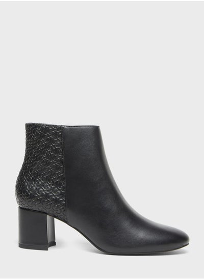 Buy Mid Heel Ankle Boots in UAE