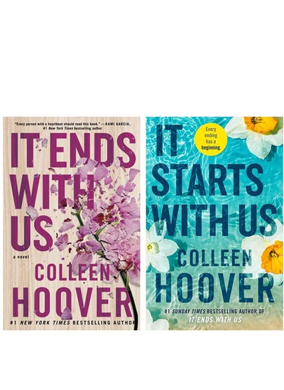 Buy It Ends with Us 2 Books Series By Colleen Hoover [It Ends with Us and It Starts with Us in Egypt