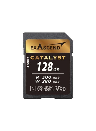 اشتري Exascend 128GB Catalyst UHS-II SDXC Memory Card في الامارات