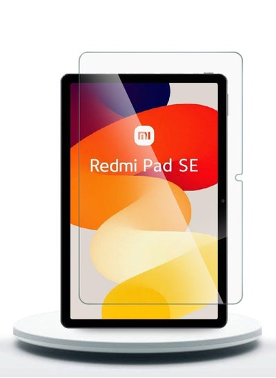 Buy Tempered Glass Screen Protector For Xiaomi Redmi Pad SE Size 11 Inch in Saudi Arabia