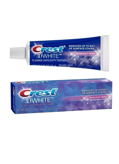 Buy Crest 3D Deluxe Vitalizing Fresh, Enamel Safe Toothpaste 75ml in Saudi Arabia