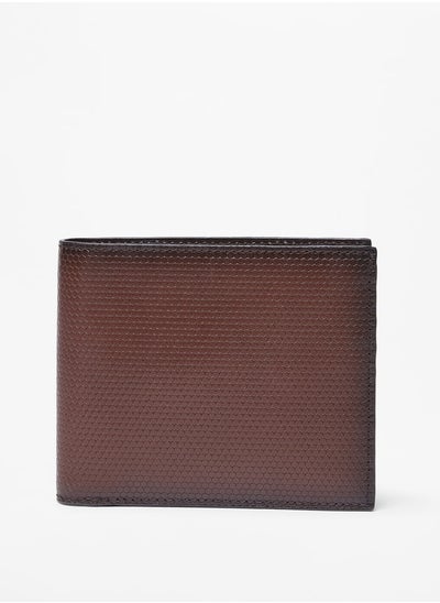 اشتري Men's Textured Bi-Fold Wallet في الامارات