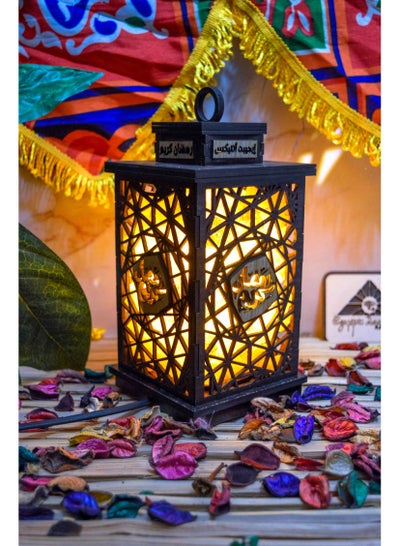 اشتري فانوس رمضان بشكلة الجديد اول فانوس ملح صخري فى مصر انتاج ايجيبت انتيكس لون أصفر في مصر