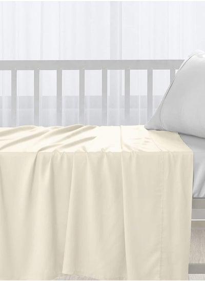 اشتري Cotton Flat Crib Sheet Baby 70 X 100cm في مصر